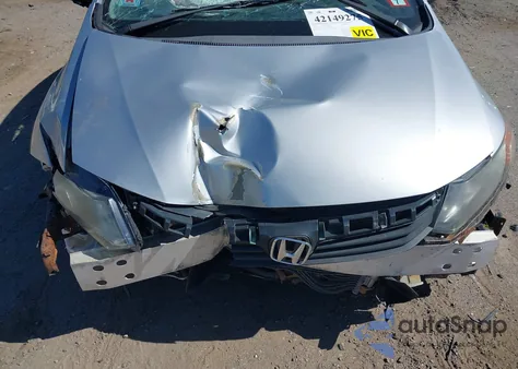 2012 Honda Civic Lx z USA, uszkodzony, nr VIN 2HGFB2F54CH556090